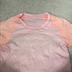 lululemon athletica Pink Short Sleeve Tee